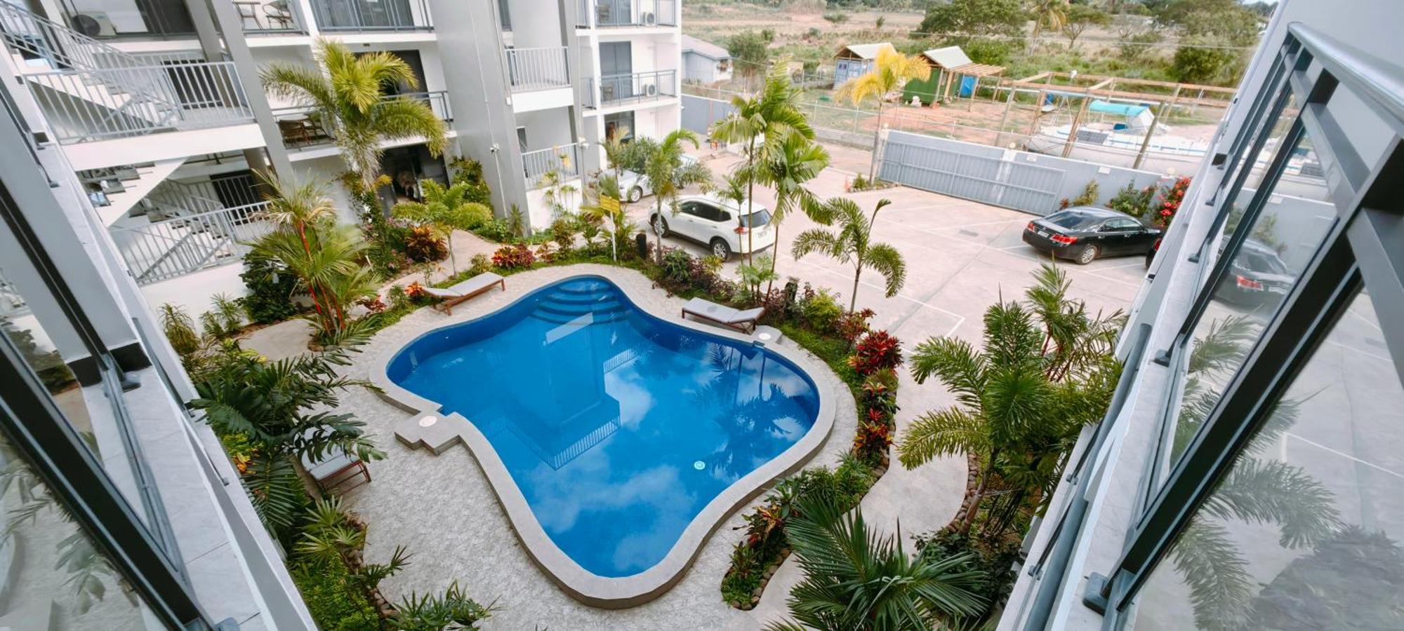 نادي Ocean Breeze Apartment المظهر الخارجي الصورة
